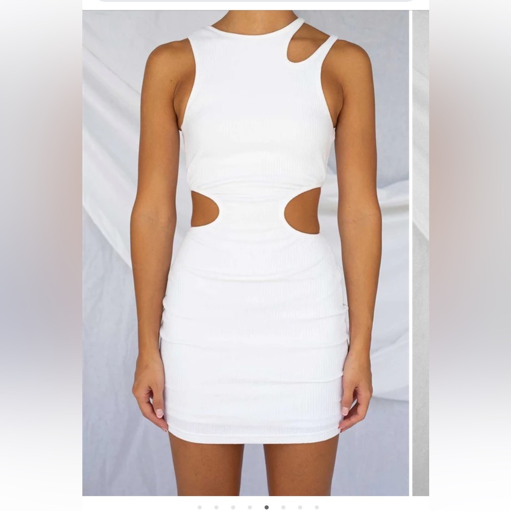 Sabo Damaris Dress - White Vacation Dress